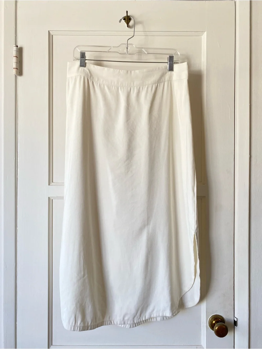 Brochu Walker Cabas Skirt Calico Midi Minimalist, L
